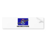 100 Percent Michigander bumper stickers