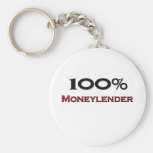 100 Percent Moneylender Keychain