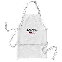 100 Percent Ninja Apron