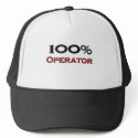100 Percent Operator hats
