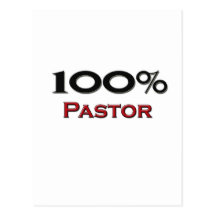 100 Percent Pastor Postcards