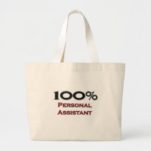100 Percent Personal Assistant Tote Bags