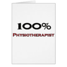 100 Percent Physiotherapist Cards