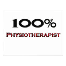 100 Percent Physiotherapist Post Cards