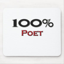 100 Percent Poet Mouse Mat