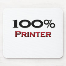 100 Percent Printer Mouse Mats