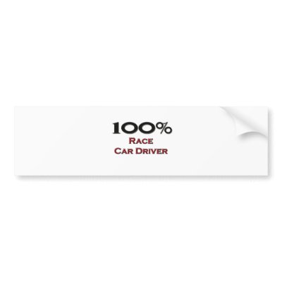 100 Percent Race Car Driver by professions