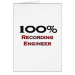 100 Percent Recording Engineer cards