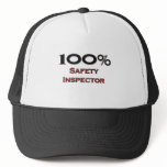 100 Percent Safety Inspector hats