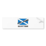 100 Percent SCOTTISH bumper stickers