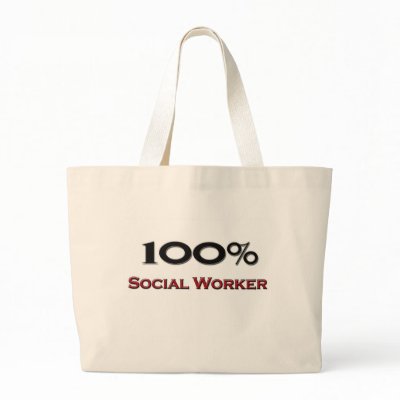 100 Percent Social Worker Bags by professions