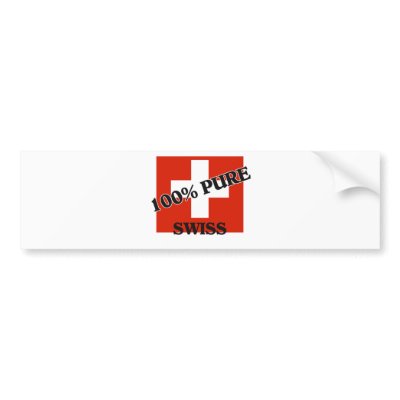 100 Percent SWISS by flagshirt