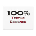 100 Percent Textile Designer postcards