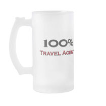 100 Percent Travel Agent Coffee Mug