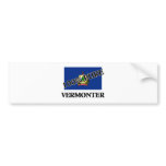 100 Percent Vermonter bumper stickers