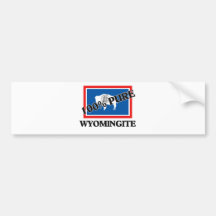 100 Percent Wyomingite Bumper Stickers