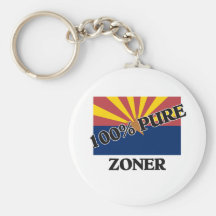 100 Percent Zoner Key Chains