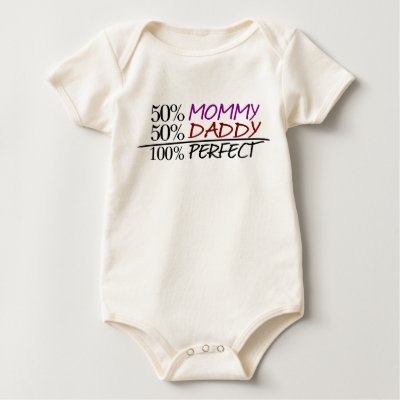100% Perfect (New Baby) T-shirt by Coolkidstees