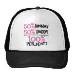 100% Perfect - Pink Tshirts and Gifts Mesh Hats