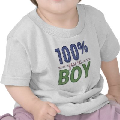 100% Pure Boy Tshirt by KrispysKingdom