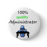 100% quality administrator button