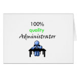 100% quality administrator card