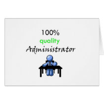100% quality administrator card