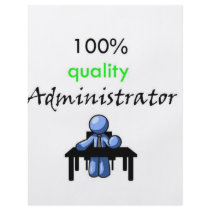 100% quality administrator flyer design
