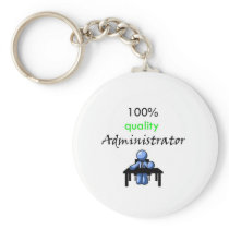 100% quality administrator keychain
