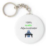 100% quality administrator keychains