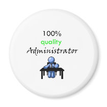 100% quality administrator fridge magnets