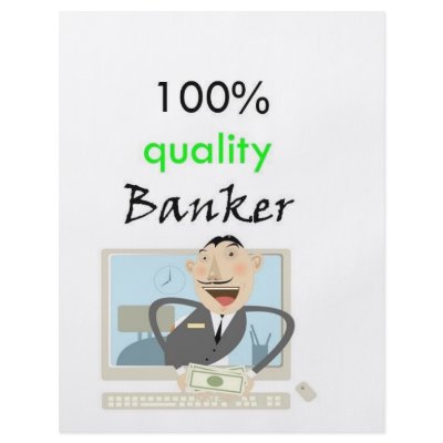 100% quality banker flyer by Dillydoo