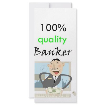 100% quality banker full color rack card by Dillydoo