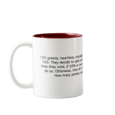 100 Rational Pirates Mugs by puzzledgear