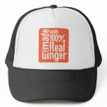 100% Real Ginger Hat