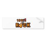 100% Rock Guitars red Auto Sticker
