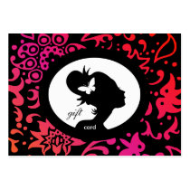 /100 Salon Gift Card Butterfly Woman Colourful