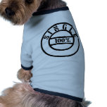 100% single doggie tee