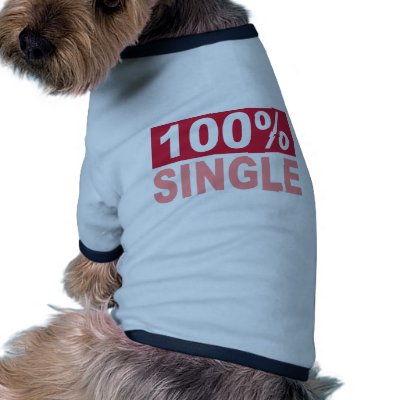 100% Single Pet Clothing by Thinkdifferent