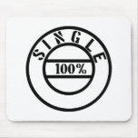 100% single mouse pad