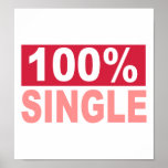 100% Single posters