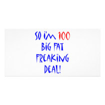 100 So I'm 100 ...