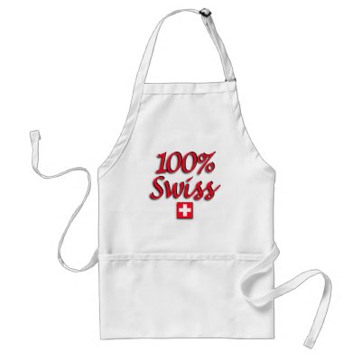 100% Swiss Apron by swisssoup