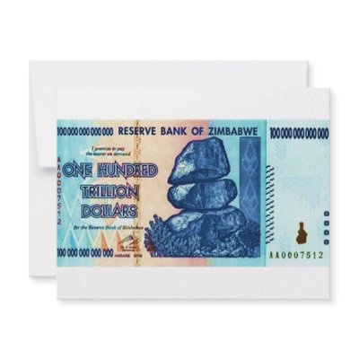 100 Trillion Reasons Personalized Invitations by LSDmeCom