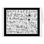 100 Ugly Monkeys card