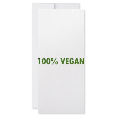 100% Vegan Rack Cards by RescueCat