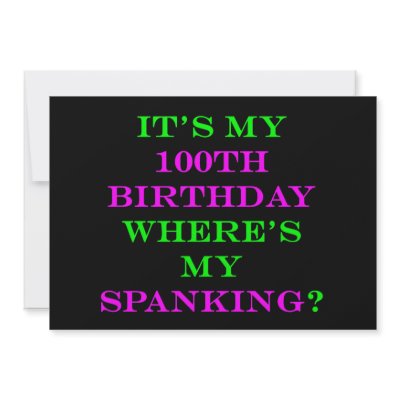 100 Where's my spanking Blk by tabbcardsandinvites