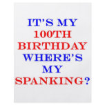 100 Where's my spanking? flyers