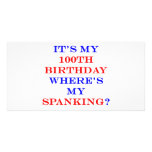 100 Where's my spanking? photo cards
