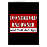 100 Year Old, One Owner - Needs Parts, Make Offer Greeting Cards